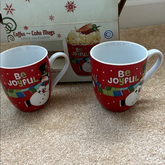 Fitz and Floyd Coffee Cake mugs - Picture 3 of 4